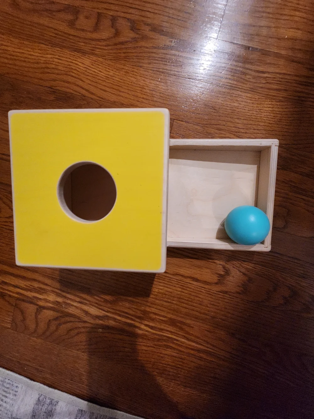 Lovevery Wooden Ball Drop From Inspector Play Kit, Montessori Kids Baby Toy